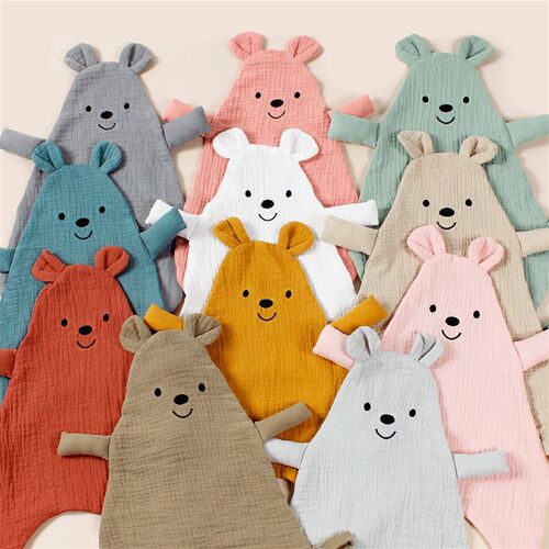 Cute Bear Baby Cotton Comforter Blanket Newborn Sleeping Dol