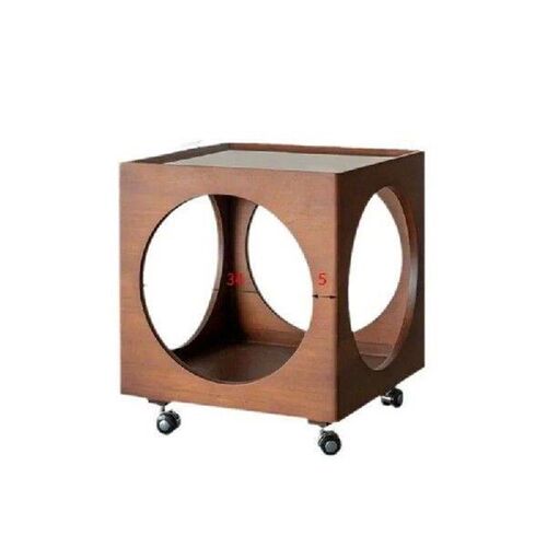 Solid Wood Coffee Table, Living Room Sofa Edge Table,