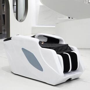 理发店廊水循动环电按摩洗头床发美头发店高端全自SZ002动养发疗