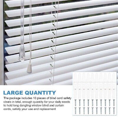 10 Pcs Control Rope Parts Clear Cord Wraps Blind Safety