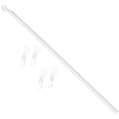 Venetian Blind Rod Blinds Rods Windows White Sheer Curtains
