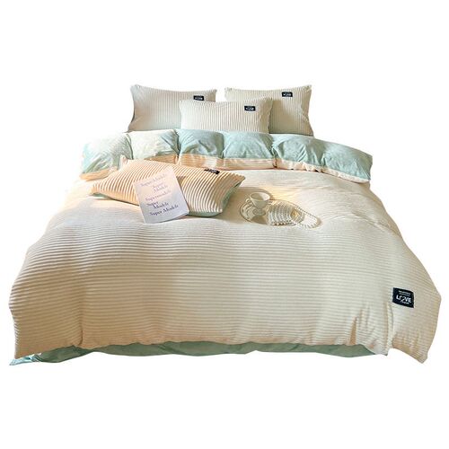 Class A Milk Magic Velvet Four-piece Set Warm Padded Double-