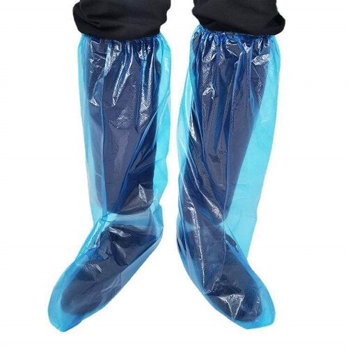 Disposable Rain Shoe Covers - Waterproof, Slip-Resistant, Su