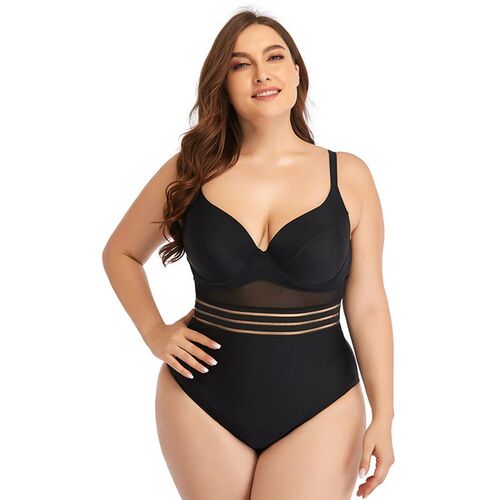 2023 New Large Size Swimsuits For Women One Piece Plus Swimw