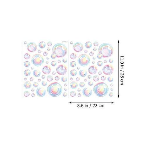 Bubbles Wall Sticker Cartoon Peel And Decals Decorative
