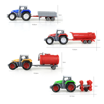 Alloy Engineering Car Model Tractor Toy Vehicles Farmer Vehi