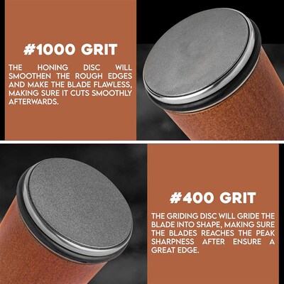 Magnetic rolling sharpening stone drum sharpener