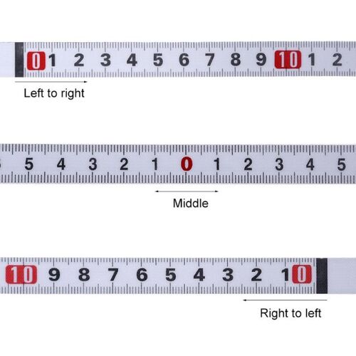 7XEA Miter Track Tape Measure Self Adhesive Metric Scale Rul
