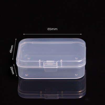 Mini Plastic Box Rectangular Box Translucent Box Packing Box