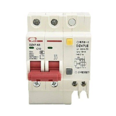 SPD Surge Protector Arrester 2 Pole DZ47LE Circuit Breaker