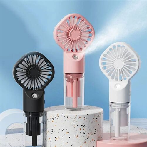 1pc Portable Handheld Spray Fan,Water Spray Mist Fan,Student