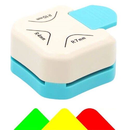 4mm/7mm/10mm 3 Way Corner Rounder Punch Corner Puncher