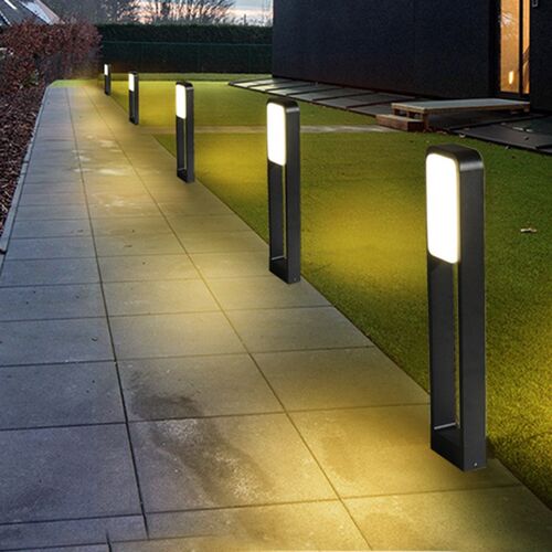 BEIAIDI Modern Outdoor Garden Porch Lawn Lamp Waterproof Vil