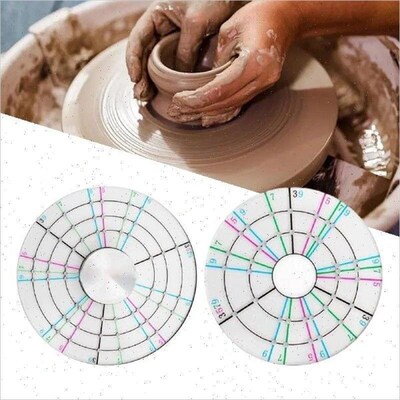 Circular Divider Enhanced Stability Pottery Scraping Shaper