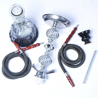 DEJAYA Hookah Shisha Pipe Narguile Chicha Pipa with Ceramic