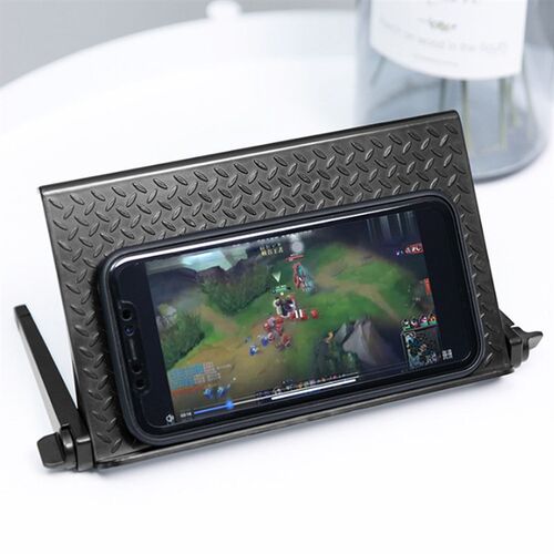 Rack TV Monitor Organizer Screen Top Storage Shelf Holder Pr