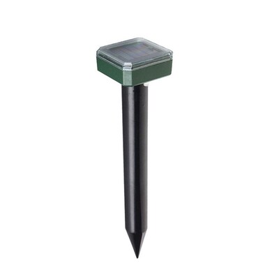 Solar Power ltrasonic Pest Repeller Chaser Gopher Mole Snake