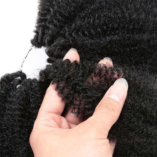 Short Marley Braids Crochet Twist Afro Kinky Synthetic Hair