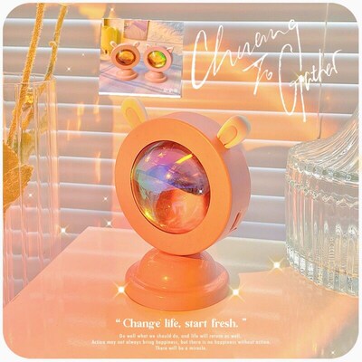 Sunset Lamp Light Atmosphere Led Light Sunset Bedroom Projec