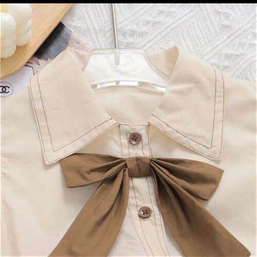 Childrens Summer Suit New Girl Baby Cotton Short-sleeved Sh