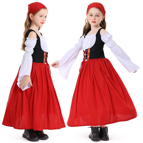 Halloween Dress Kids Medieval Farm Costume Munich Beer Festi