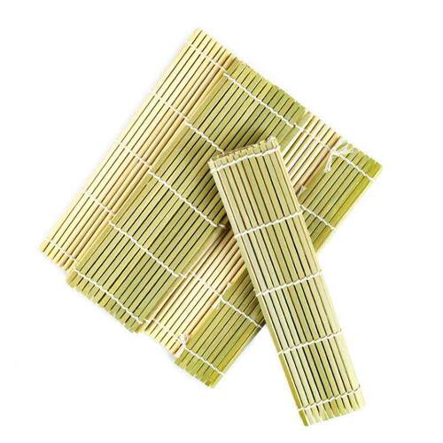 Green sushi mat, food-grade tool set for making rice balls a