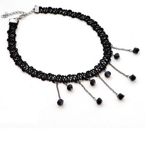 2023 New Arrival Sweet Love Cubic Crystal Pendants Black Vel