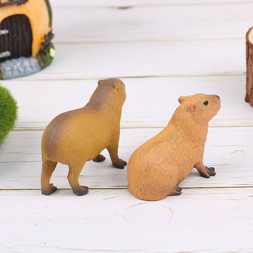 New Simulation MIni Cute Wild Animals Model Capybara Action