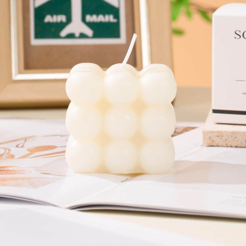 大香薰豆造型蜡烛纪念日浪漫情调摆件伴手卧室结婚香氛围女友礼物