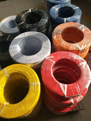 美标UL1007电子线18/20/22/24/26AWG导线连接线 单芯多股软电线