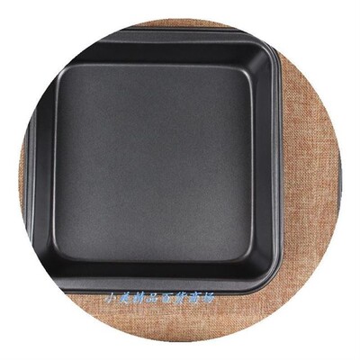 8 inch square pizza baking pan mould plate of non-stick cake