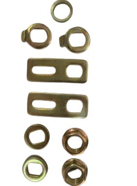 电摩电动车电机防转片固定螺母垫片不锈钢片定位片止转片M182M1