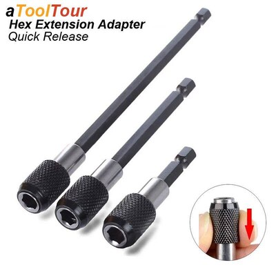 Magnetic Screwdriver Hex Adapter Quick Release Drill Bit Cha