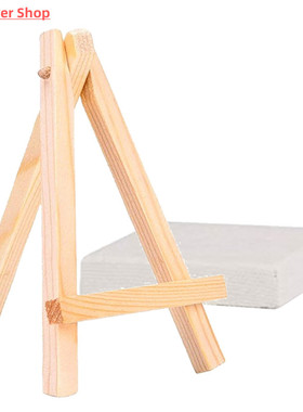 5 Inch DIY Wood Mini Easel Frame Wedding Stander Picture Fra