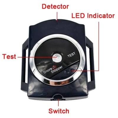 Snore Blocker Stopper Infrared Wrist LED Electronic Snore St