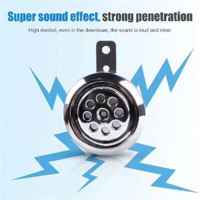 Loud Motorcycle Horn 105dB High Decibel Universal for
