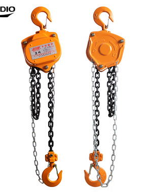 晟雕VT手拉葫芦2吨单链铁葫芦 3t 5吨3米手动葫芦起重倒链1吨3米