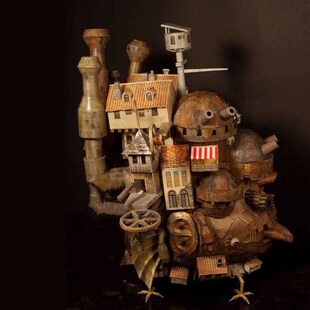 Castle New Moving Figure Miyazaki Action Howls Animation
