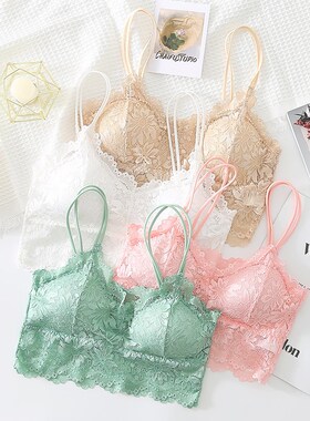 New Women Lace Bras Top Comfortable Bralette Solid Color Sex