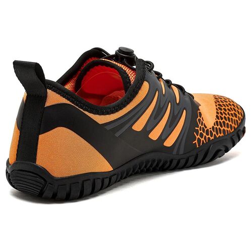 Wide Toe Barefoot Shoes for Unisex Artificial Leather Outdoo