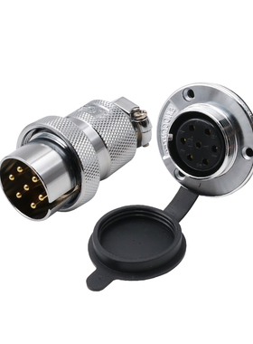 重强航空插头插座30MF-2-3--5--7-8芯 接插件 电连接器DF30反装