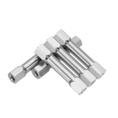 Suleve M3AR12 10Pcs/set M3 45mm Hex Standoff Hexagon Studs A