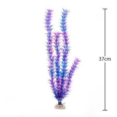New 37CM artificial underwater plants aquarium fish tank dec
