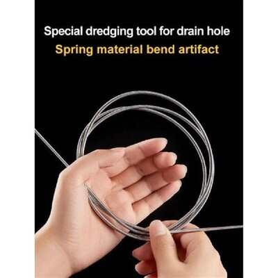 Spring Drain Unclogger for Automobiles Unclogging Tool