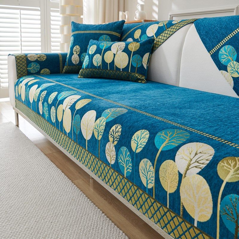 雪尼尔沙发垫四季通用防滑三坐一贵妃坐垫罩202新款扶手盖巾布,居家布艺,沙发垫,淘宝优惠券,粉丝福利购,淘宝优惠卷