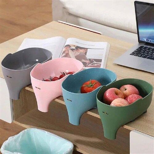 Sink Strainer Elephant Sculpt Leftover Drain Basket Fruit
