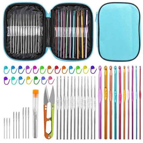 Crochet Hook Set Crocheting Kit Crochet Hooks for Starters w