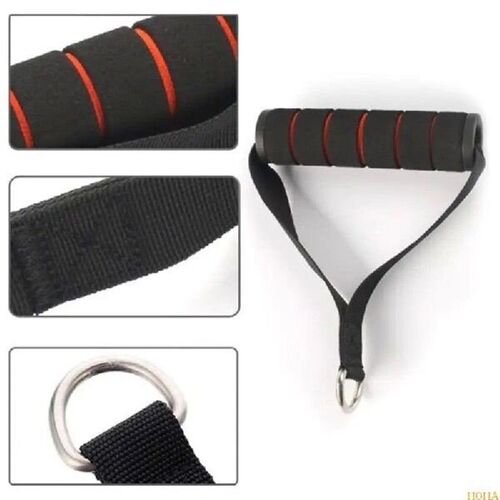 N0HA 1 Pair Gym Equipment Handle for Cable Pulley Systems