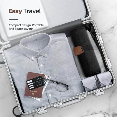 Mens toiletry bag travel set waterproof bathroom roll