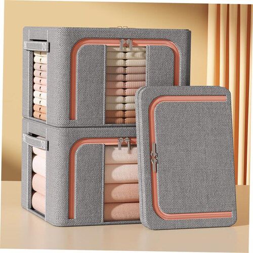 Foldable Storage Bag Clothes Blanket Quilt Sweater Closet Or